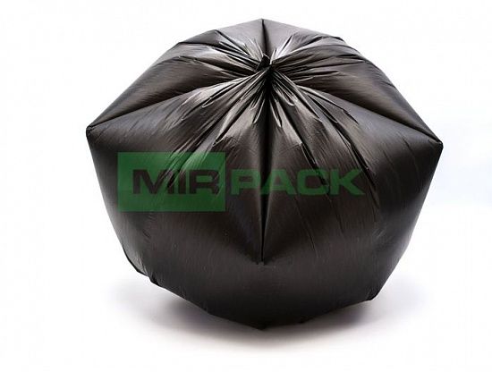 Пакеты для мусора 30 литров, 50 штук, 12 мкм, черные, 50х60 см, EXTRA - Вид 4